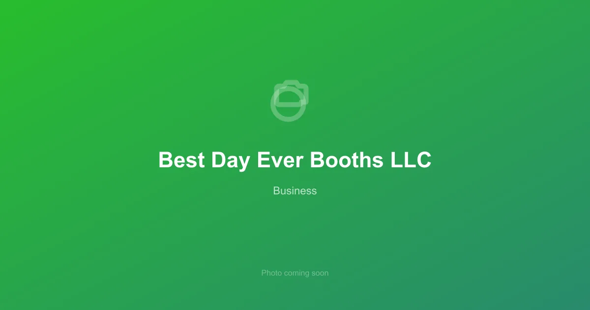 Best Day Ever Booths LLC