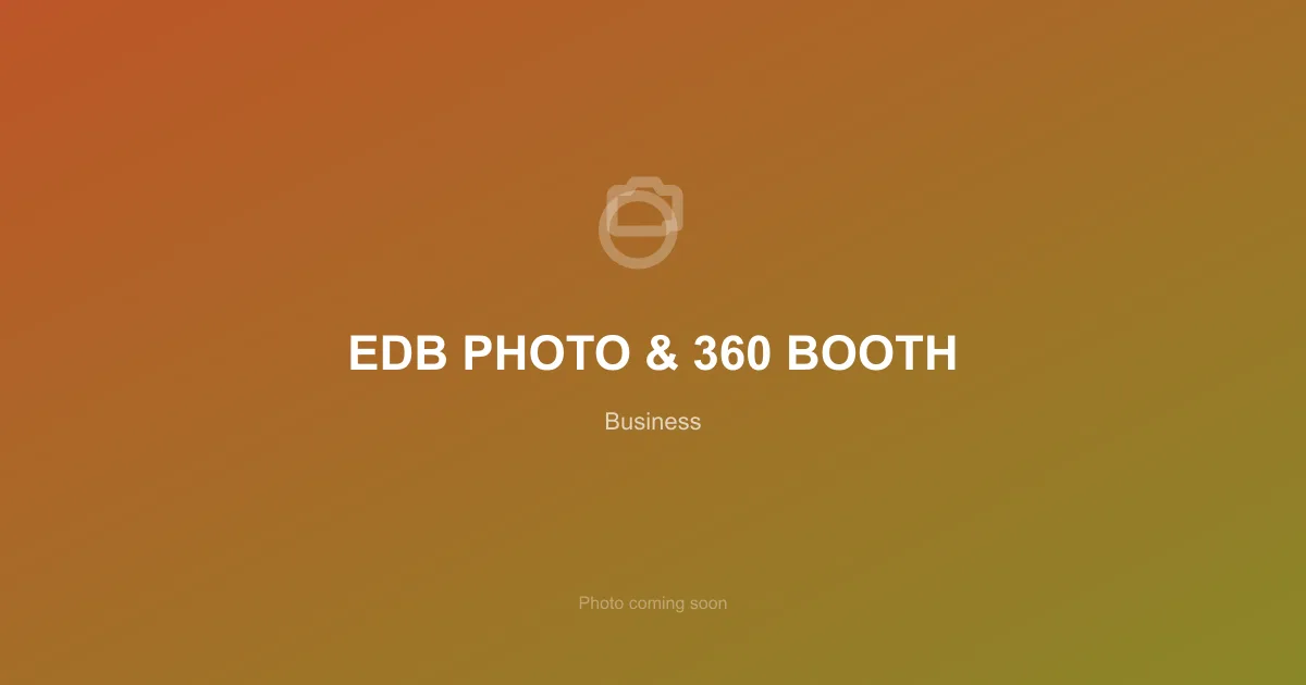 EDB PHOTO & 360 BOOTH