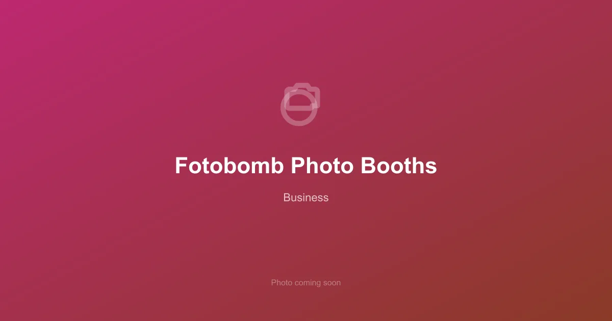 Fotobomb Photo Booths