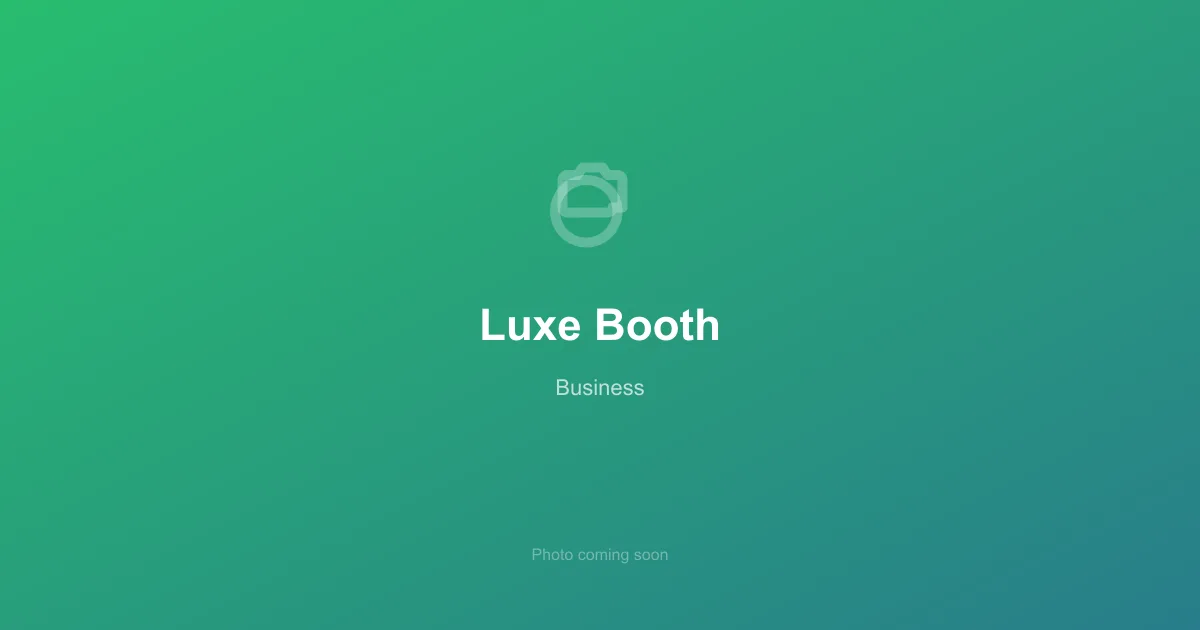 Luxe Booth