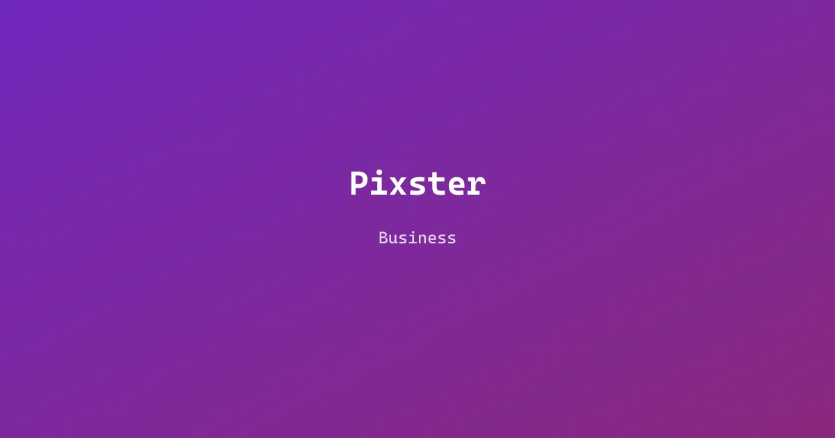 Pixster