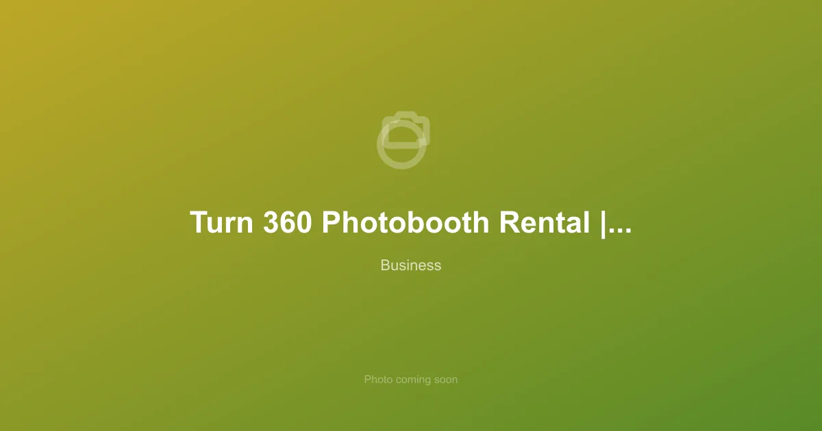 Turn 360 Photobooth Rental | Los Angeles